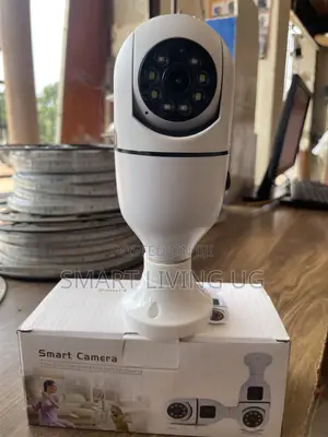 HD WiFi Bulb Camera – 360° Monitoring Night Vision