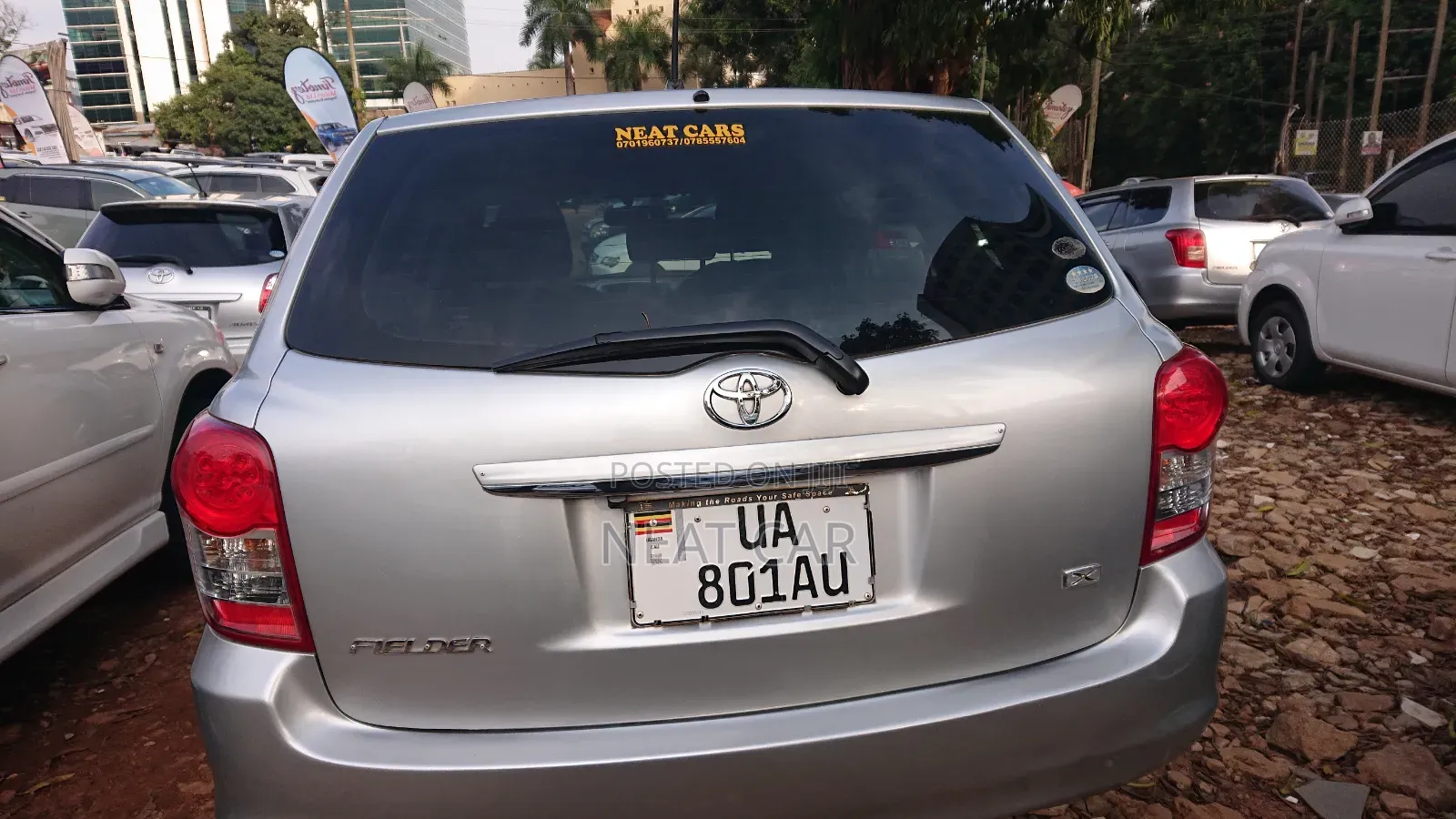 Toyota Corolla Fielder 2011 Silver