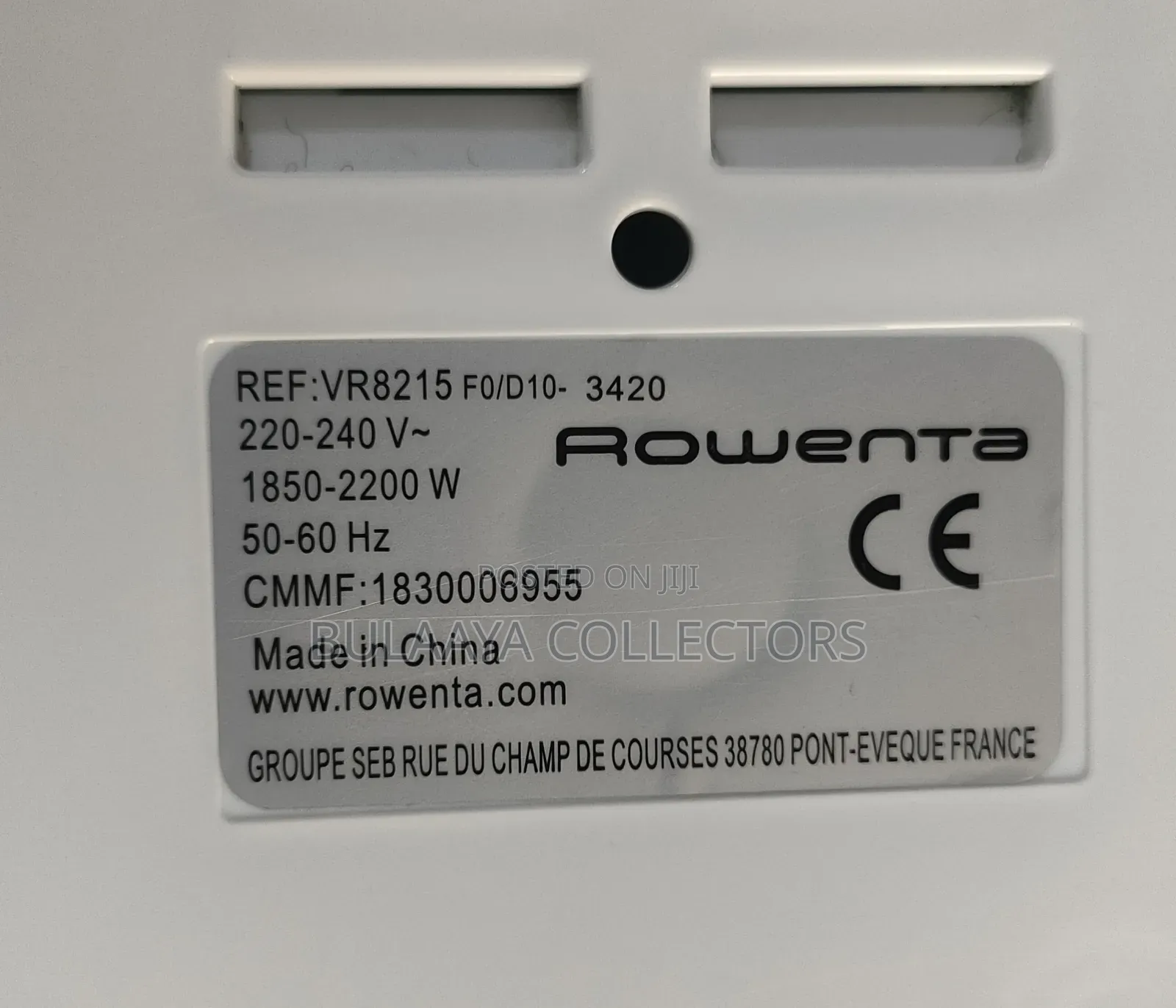 Rowenta Power Steam Compact (Model VR8215) Steam Generator Iron