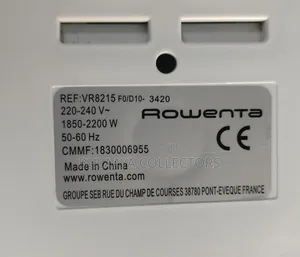 Rowenta Power Steam Compact (Model VR8215) Steam Generator Iron