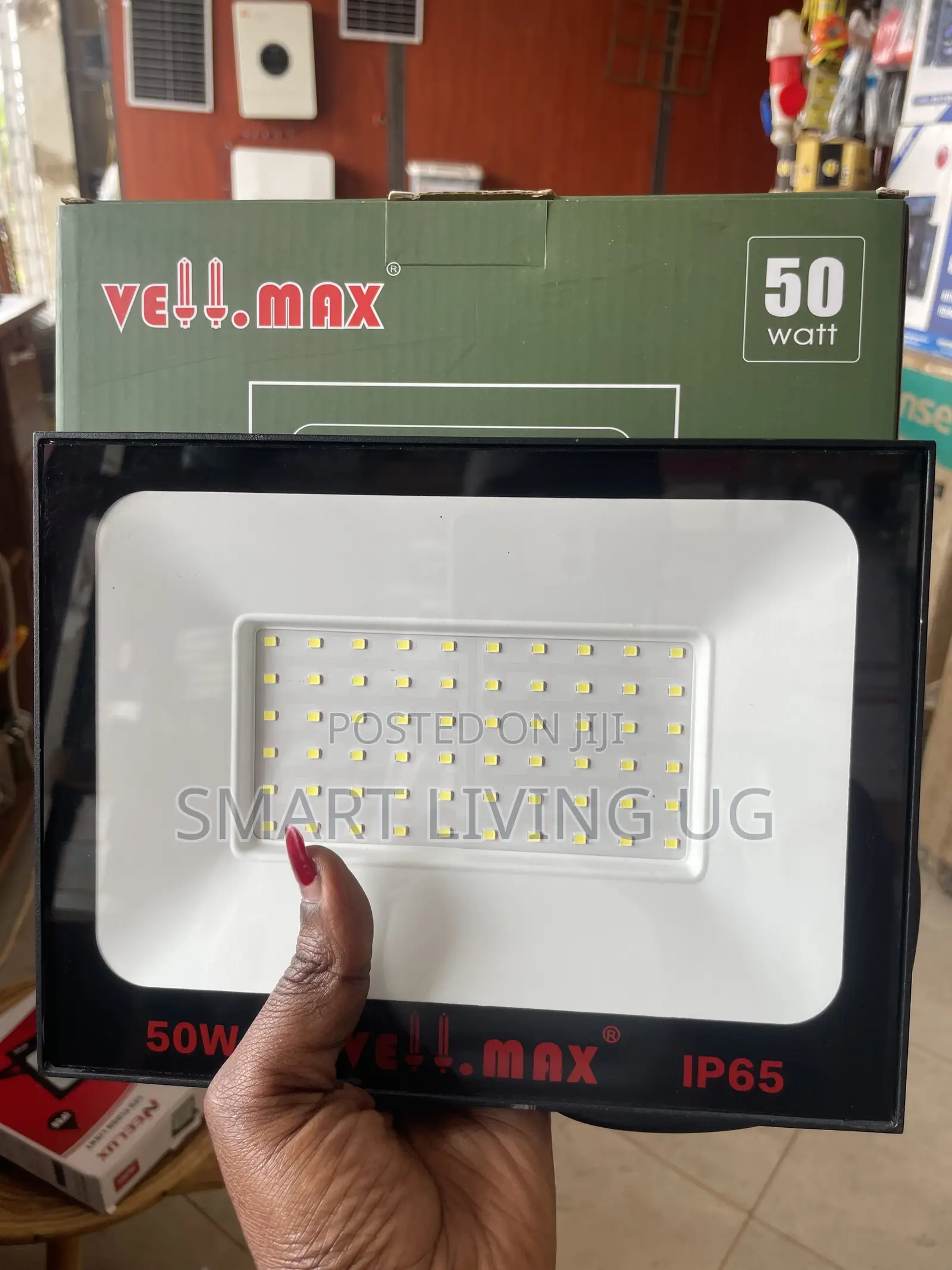 50W Velmax LED Floodlight – Bright Outdoor Security Light