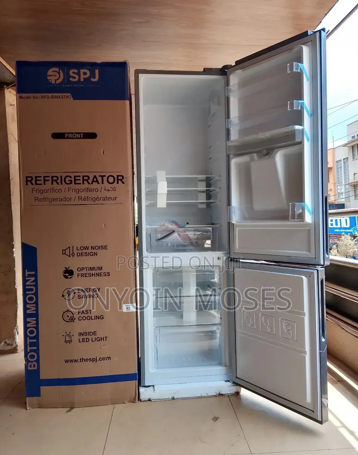 Brand New 394l SPJ Double Door With Dispenser