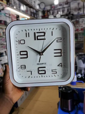 Modern Square Analog Wall Clock 12inch