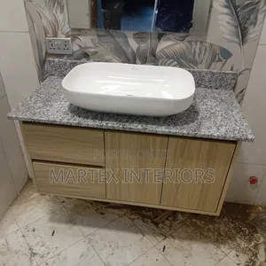 C White Granite Bathroom Tops
