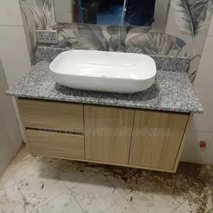 C White Granite Bathroom Tops