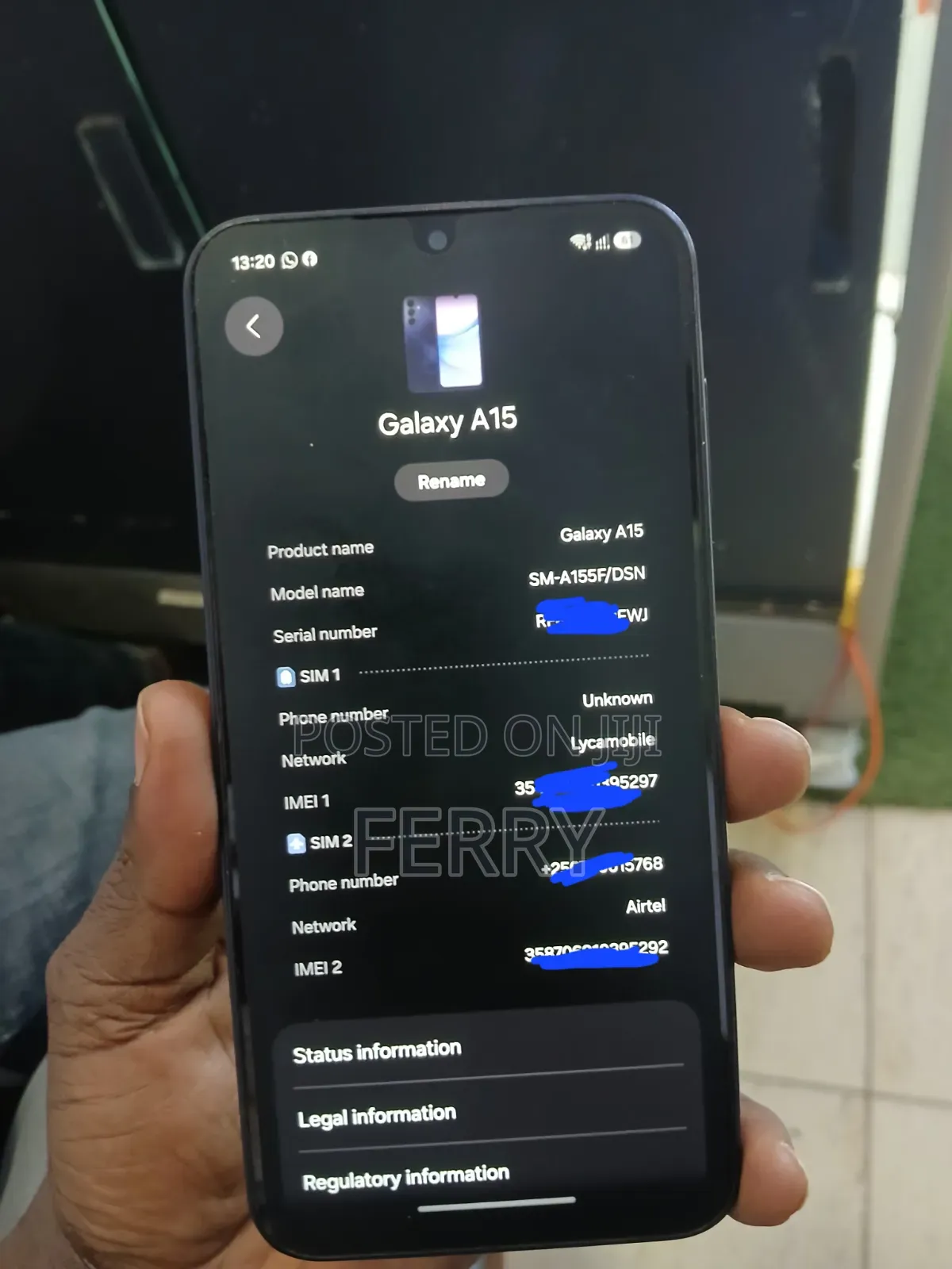 Samsung Galaxy A15 256 GB Blue