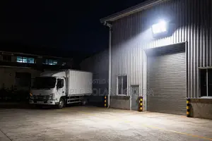 500W Solar Security Floodlight With Panel Outdoor LED Lamp