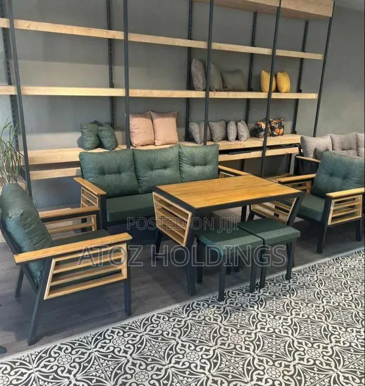 Restaurant Bar Chair Set of 5 Seaters