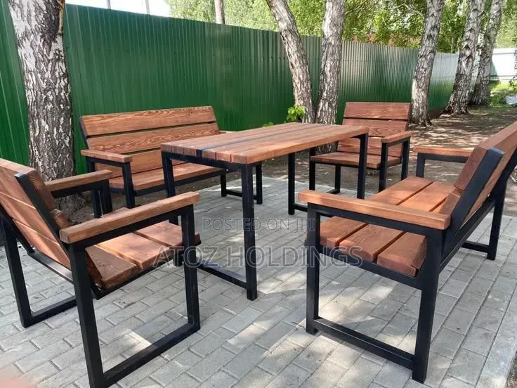 Restaurant Bar Chair Set of 5 Seaters