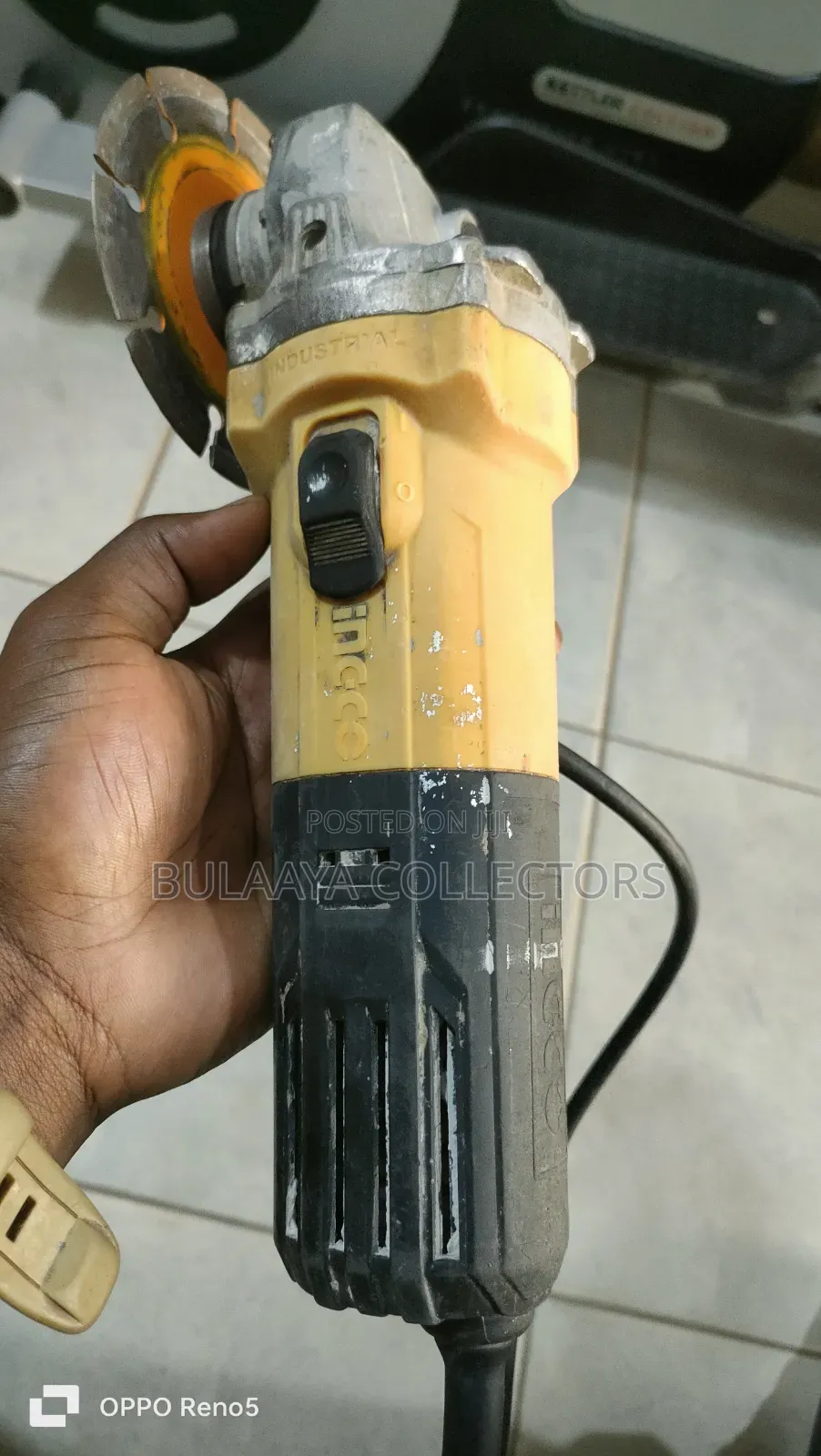 UK Used Ingco Industrial Angle Grinder 900W.