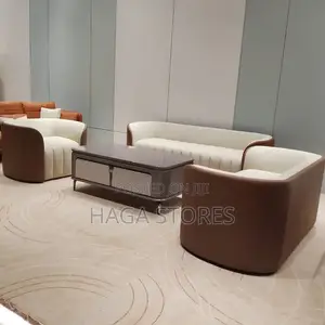 Oval Shaped Sofa 3+2+1+1