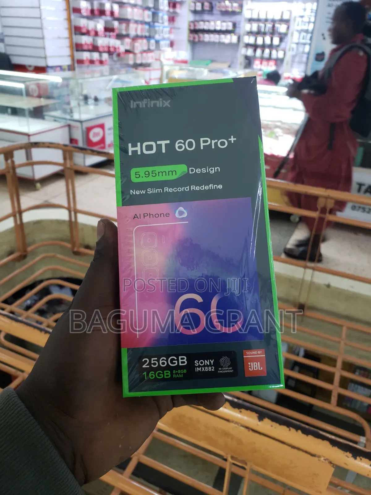 New Infinix Hot 60 Pro+ 256 GB Black