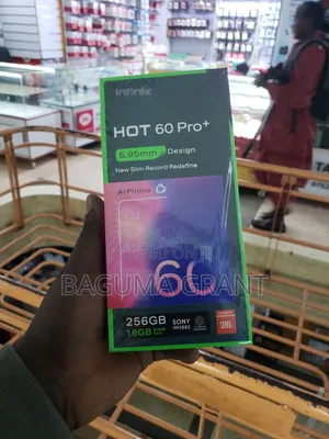 New Infinix Hot 60 Pro+ 256 GB Black