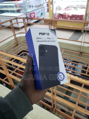 New Tecno Pop 10 128 GB Black