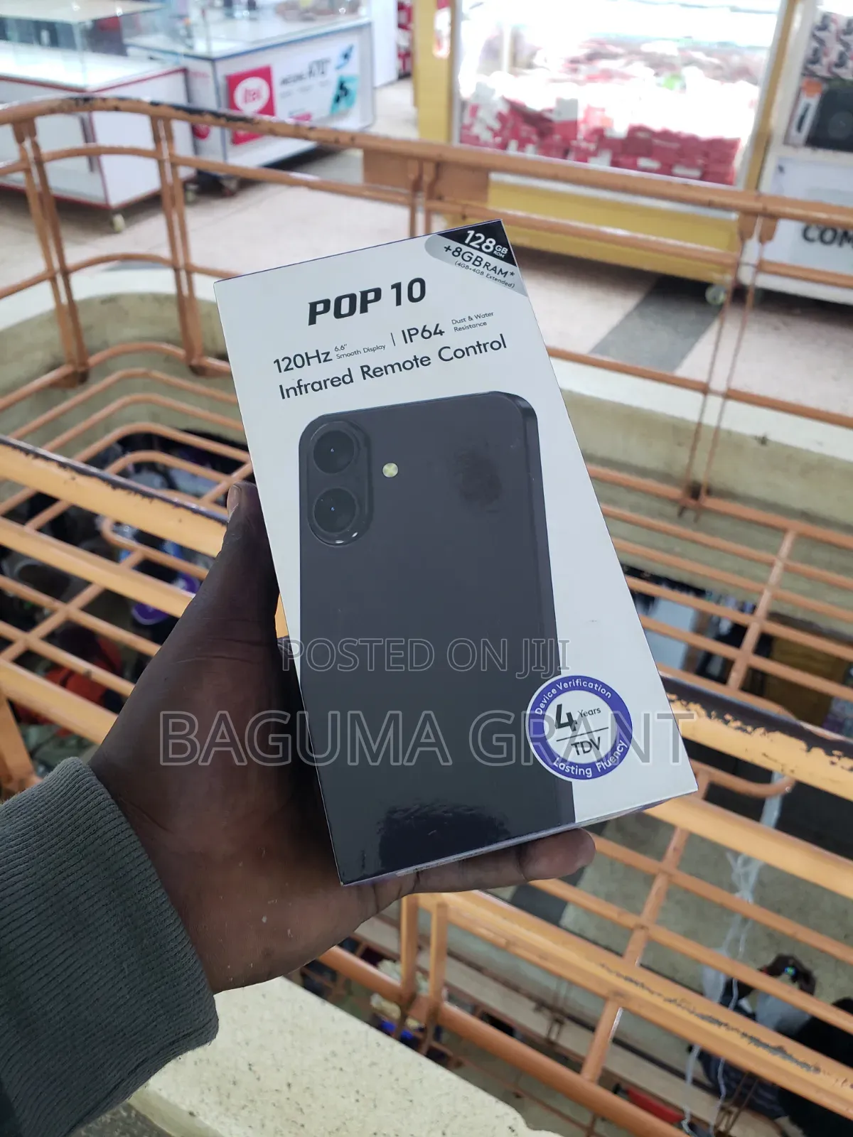 New Tecno Pop 10 128 GB Black
