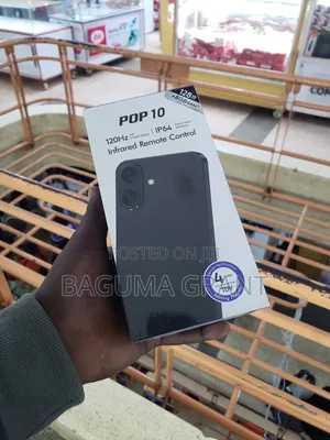 New Tecno Pop 10 128 GB Black