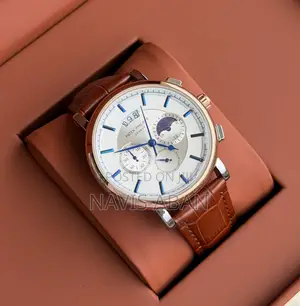 Patek Phillippe Chrono Leather Watch