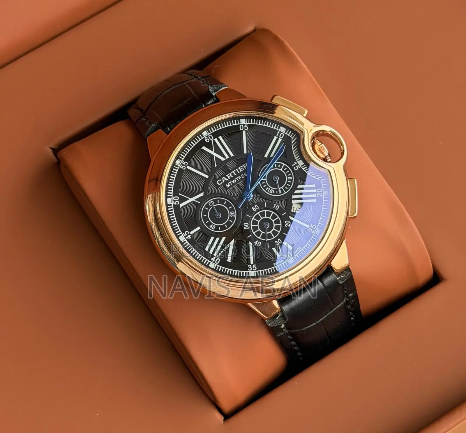 Cartier Genuine Chronogragh Watch