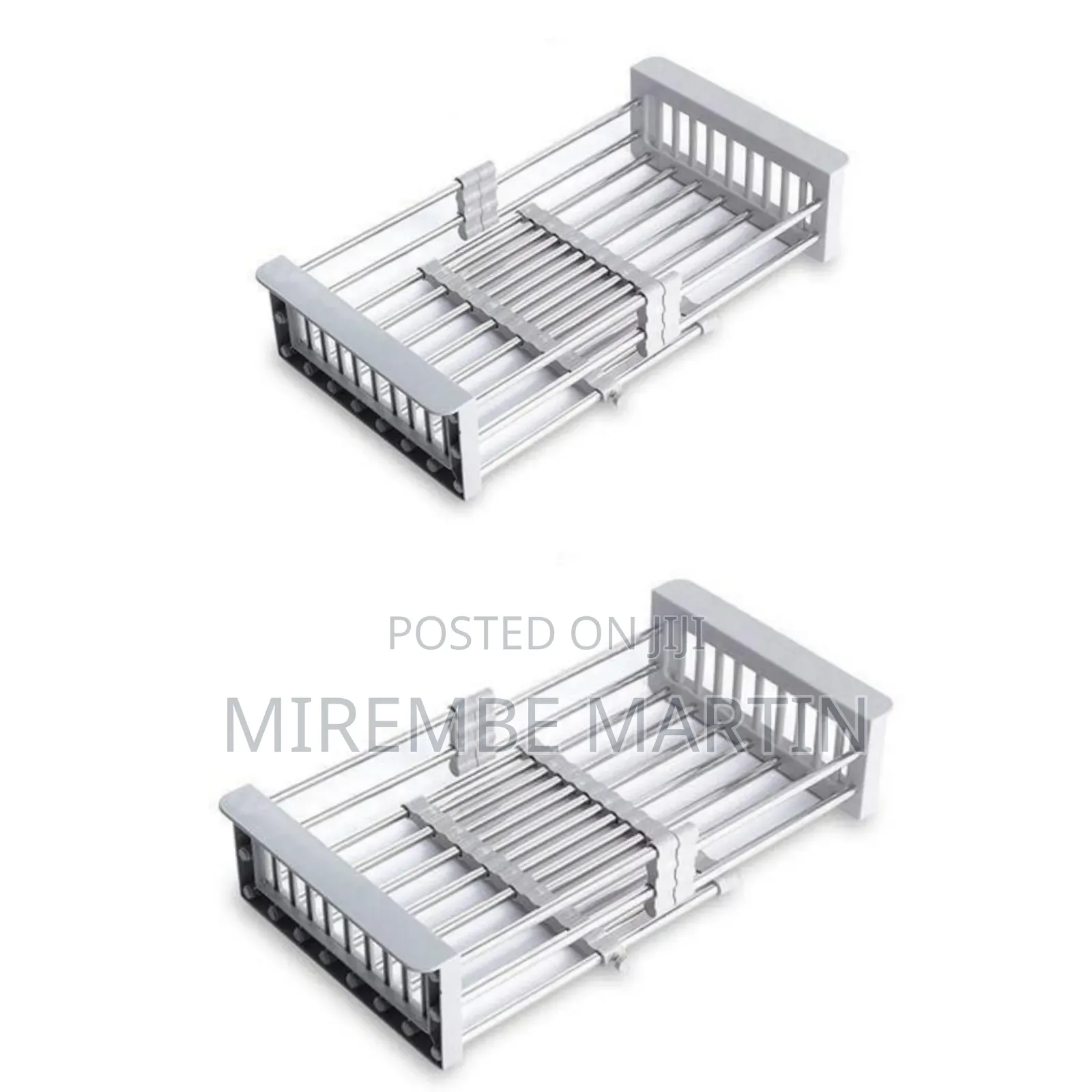 Versatile Retractable Over-the-Sink Dish Drying Rack