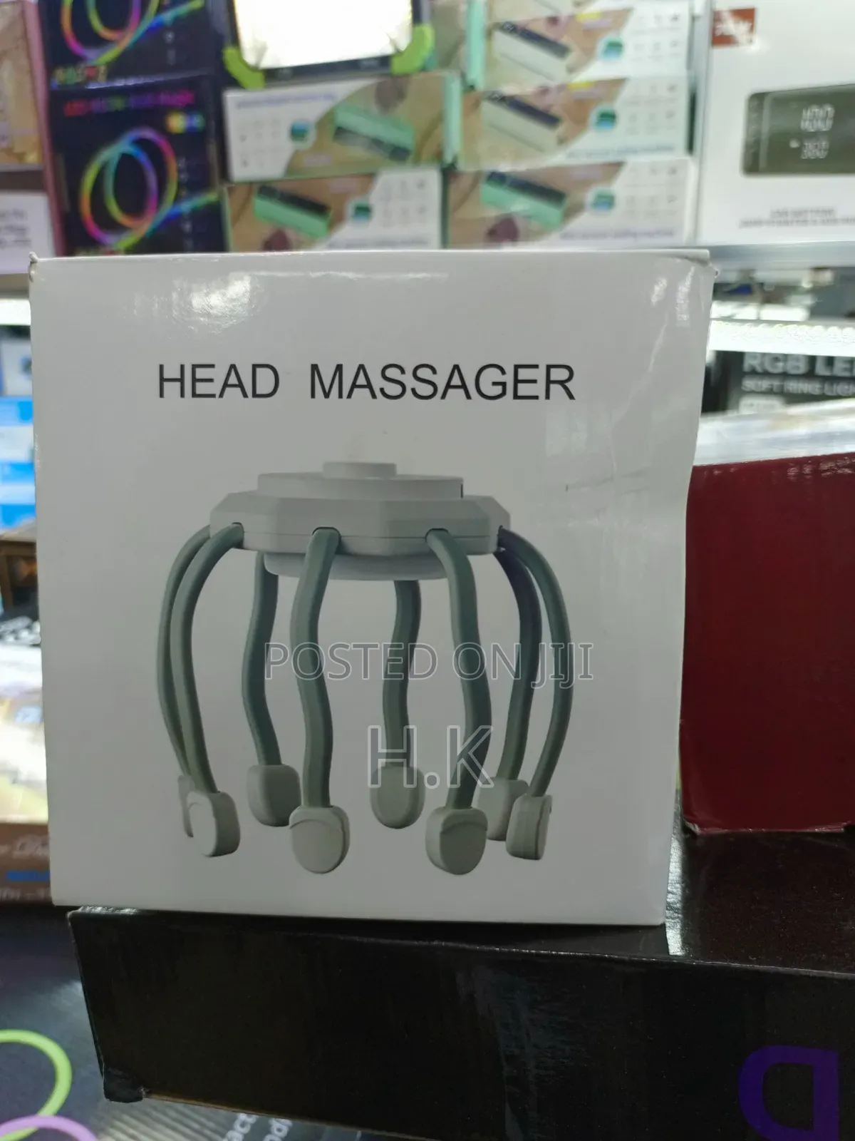 Electric Octopus Head Massager