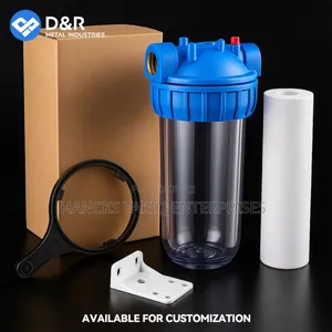 Metal Transparent Water Filter Housing With Filter Cartridge