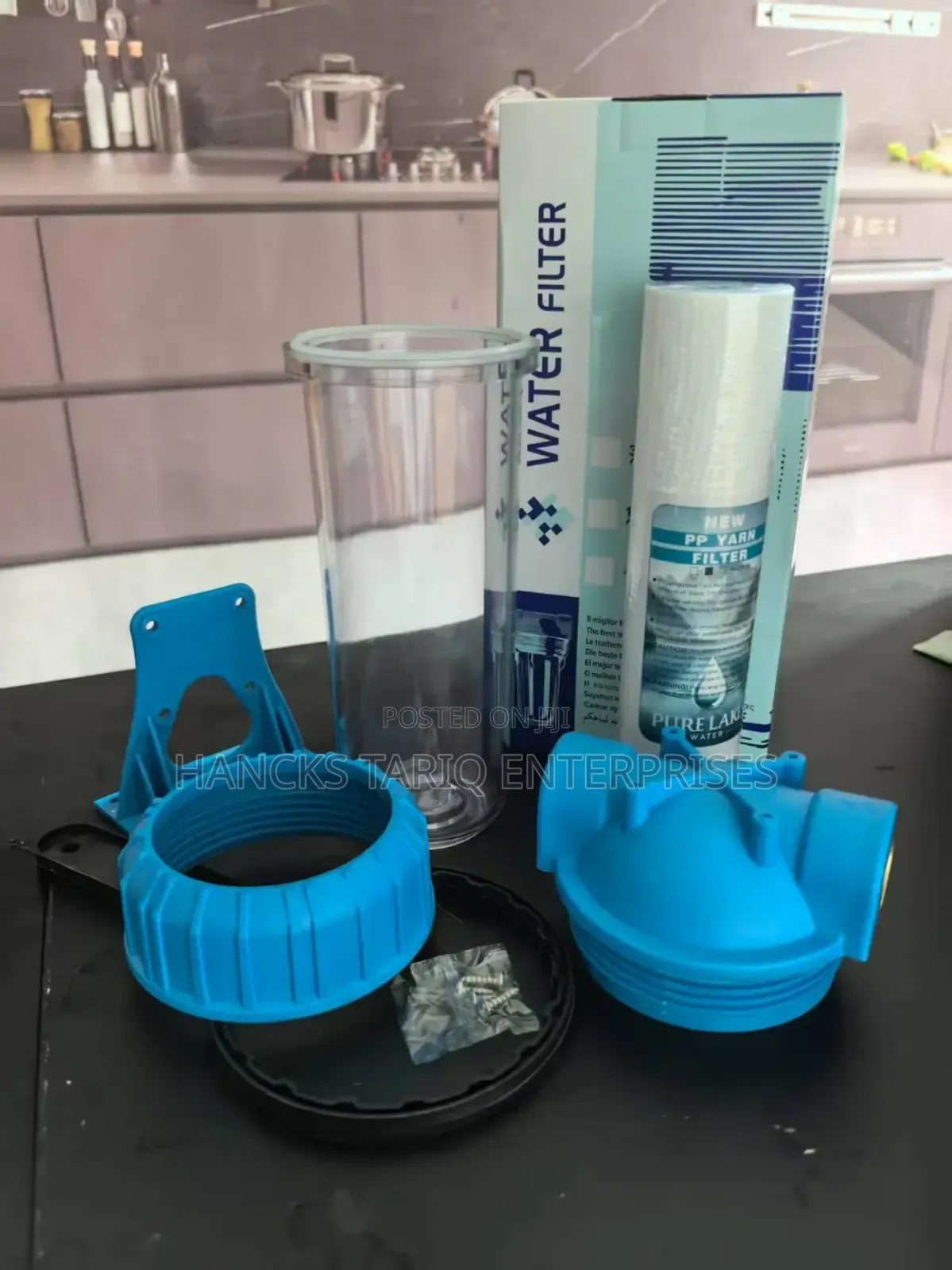 Metal Transparent Water Filter Housing With Filter Cartridge