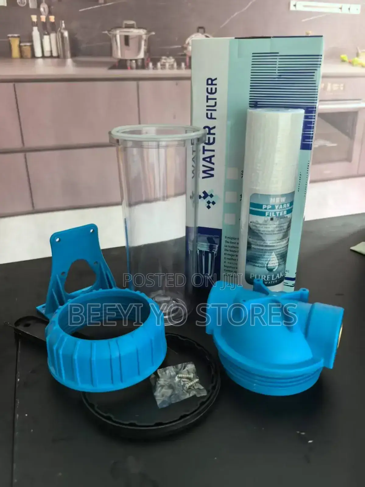 Metal Transparent Water Filter Housing With Filter Cartridge
