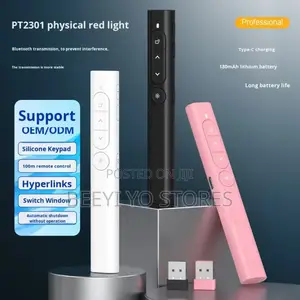 Wireless Presentation Pointer and Laser Clicker