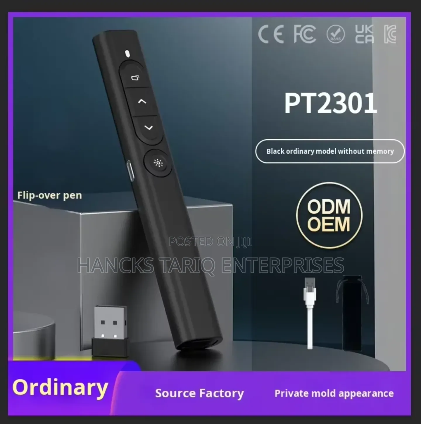 Wireless Presentation Pointer and Laser Clicker