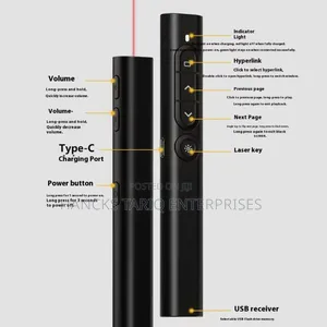 Wireless Presentation Pointer and Laser Clicker
