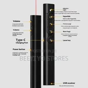 Wireless Presentation Pointer and Laser Clicker