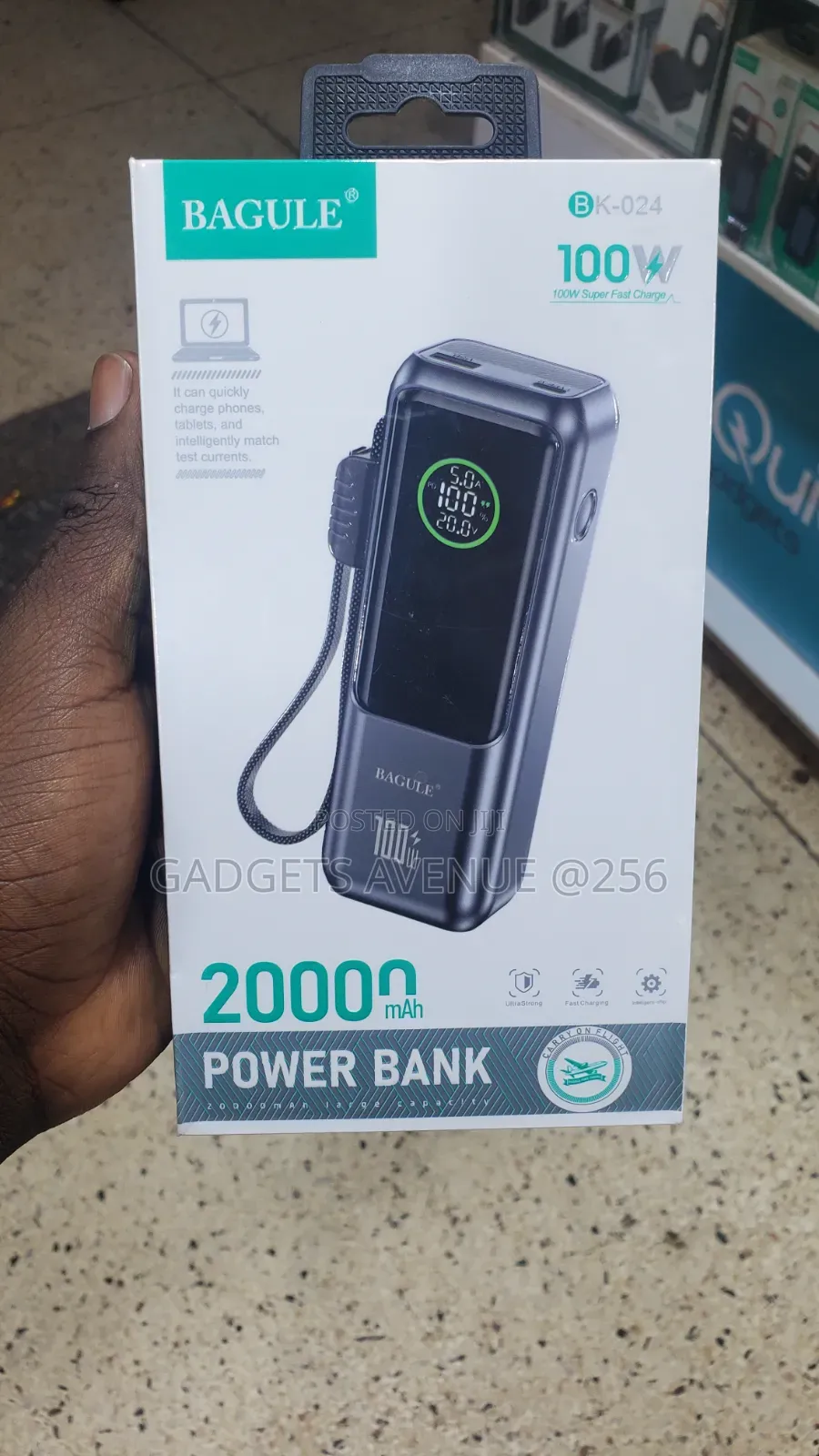 20000mAh Portable Laptop Power Bank