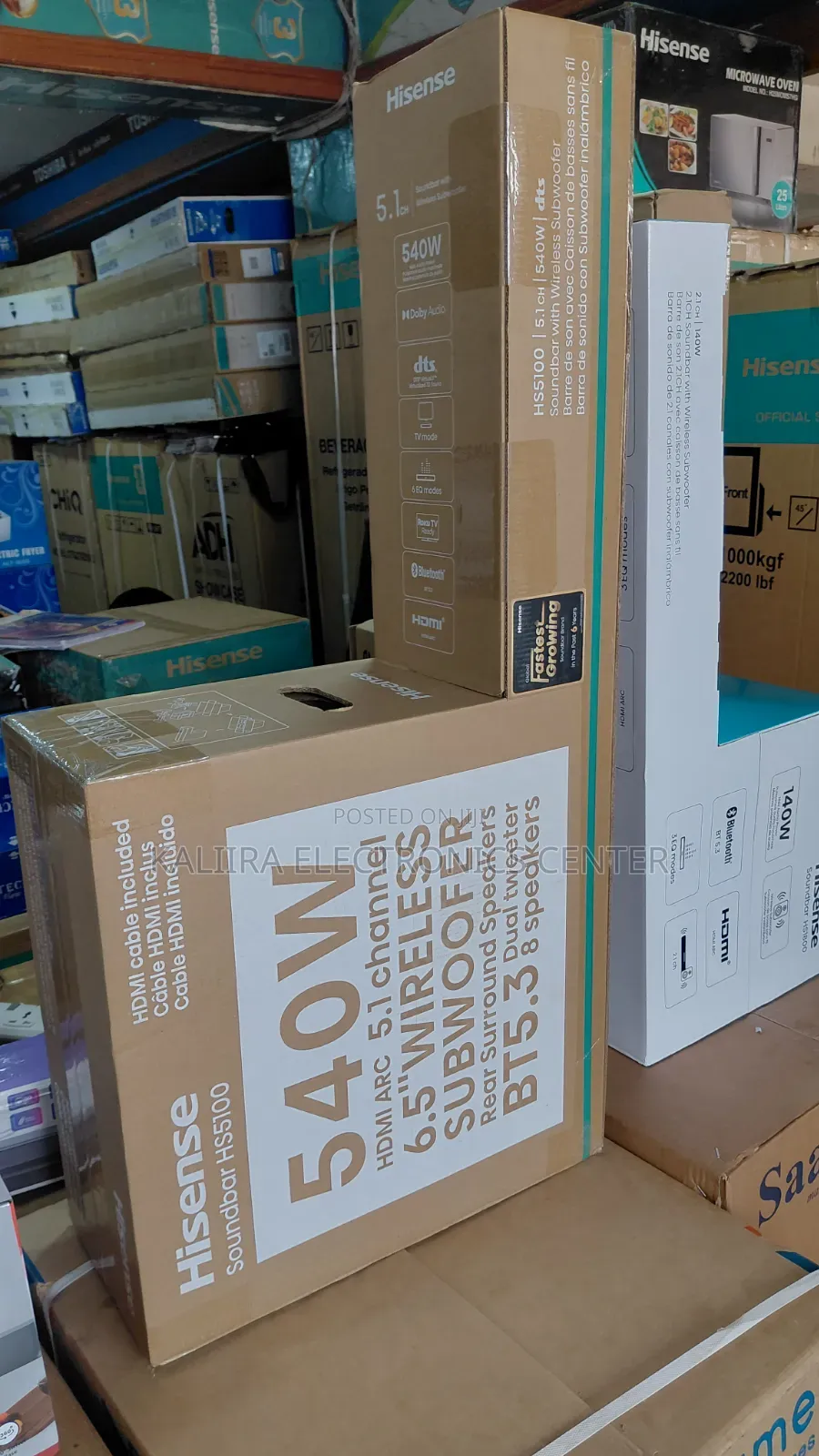 Soundbar 540w Hisense