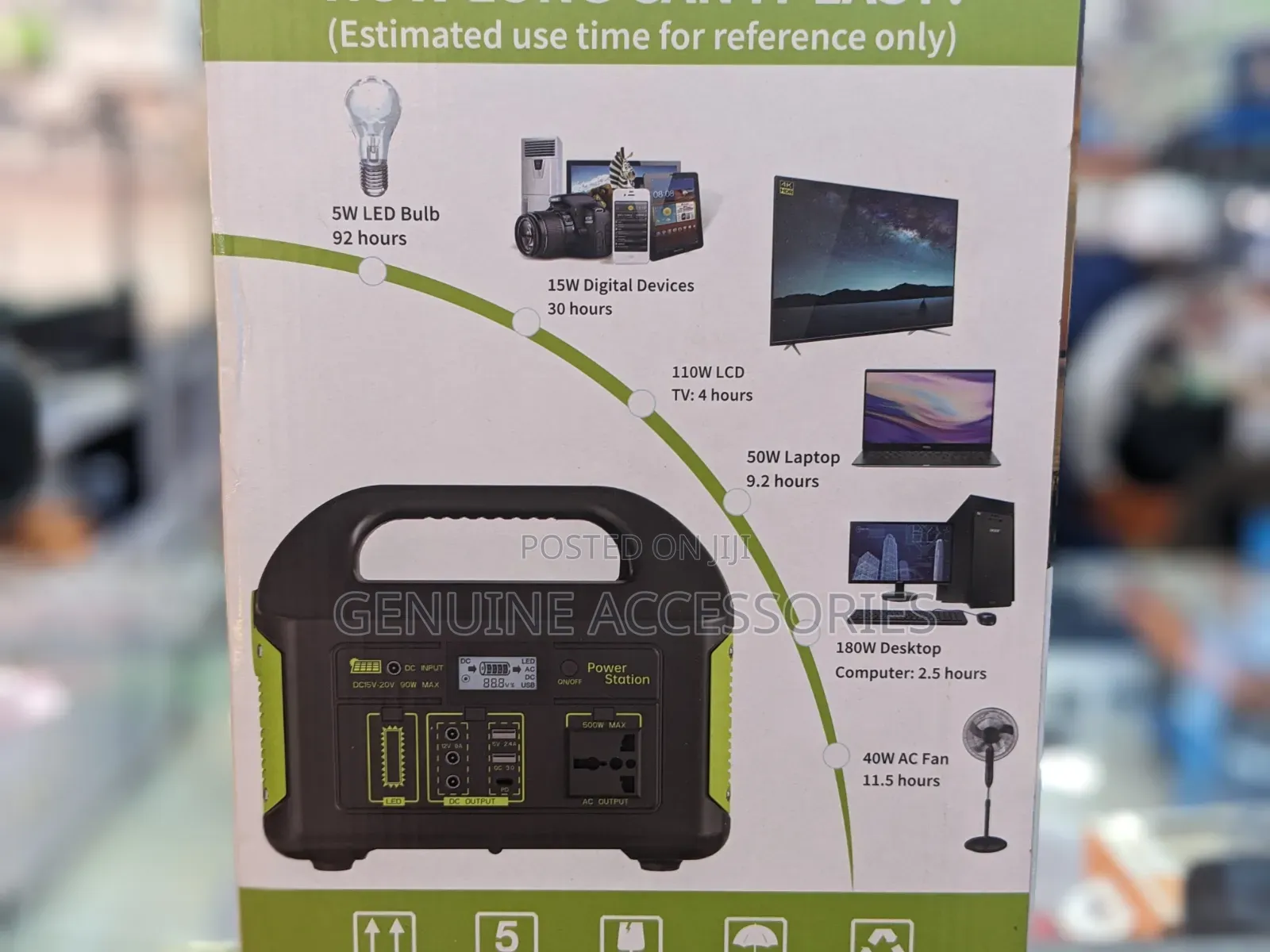 500W Portable Power Station
