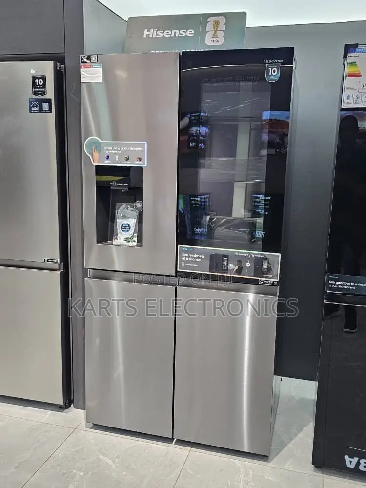 Hisense 680litres Four Door Smart Fridge