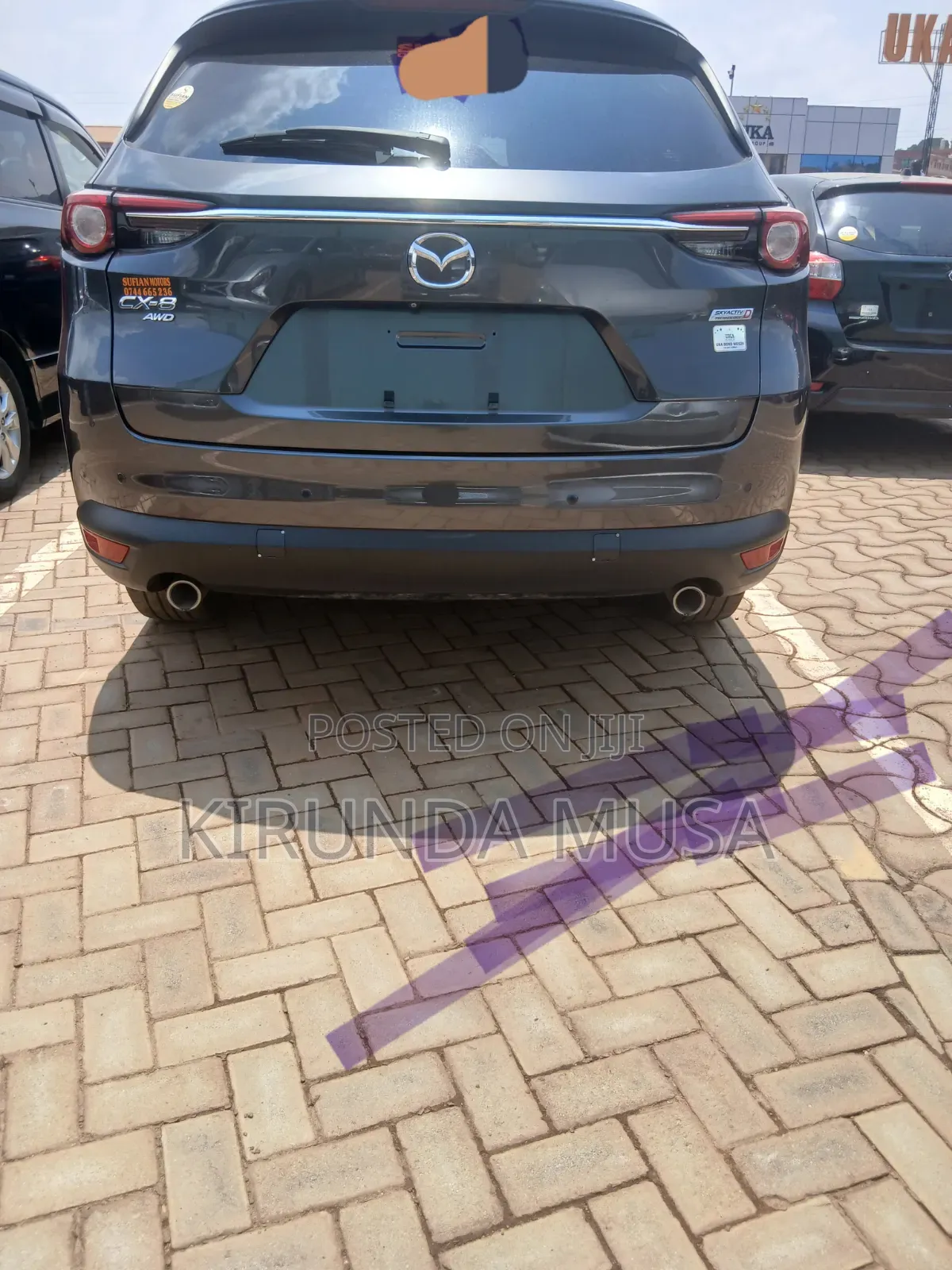 Mazda CX-8 2017 Gray