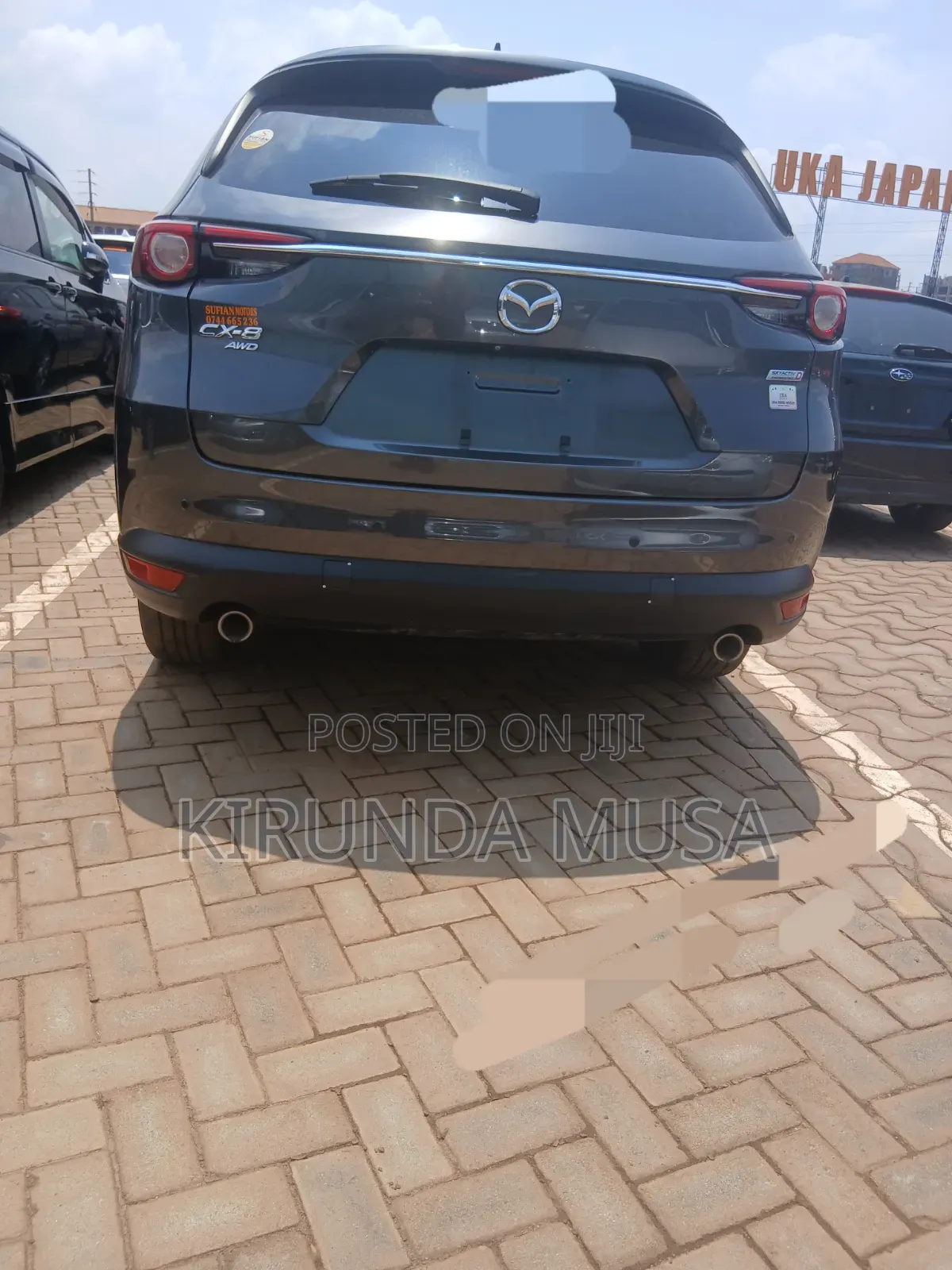 Mazda CX-8 2017 Gray