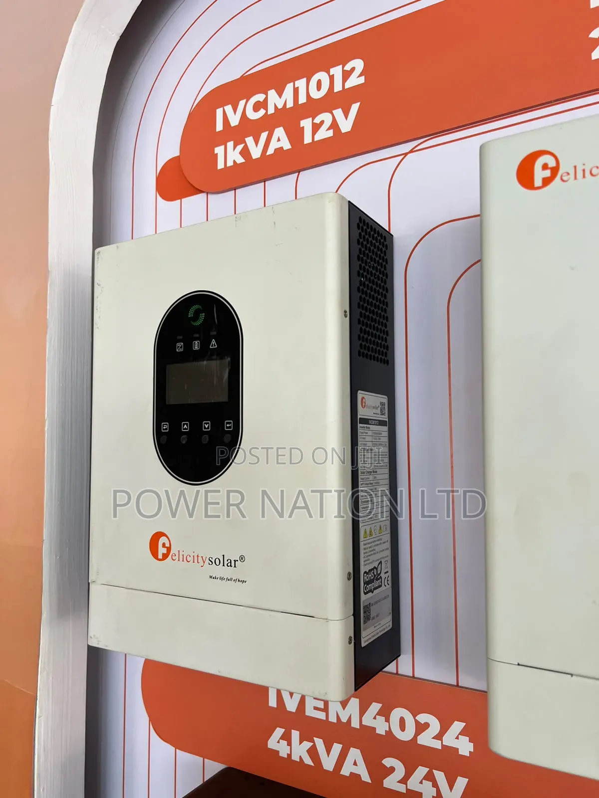 1kva 12v Manpower Felicity Hybrid Inverter