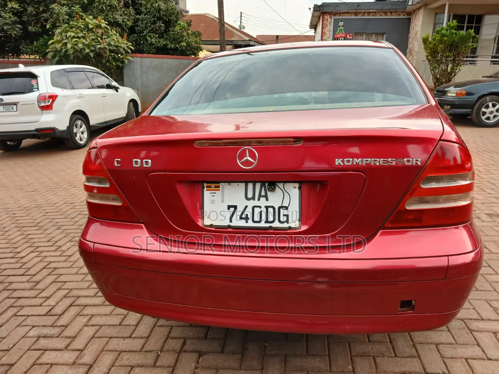 Mercedes-Benz C200 2004 Red