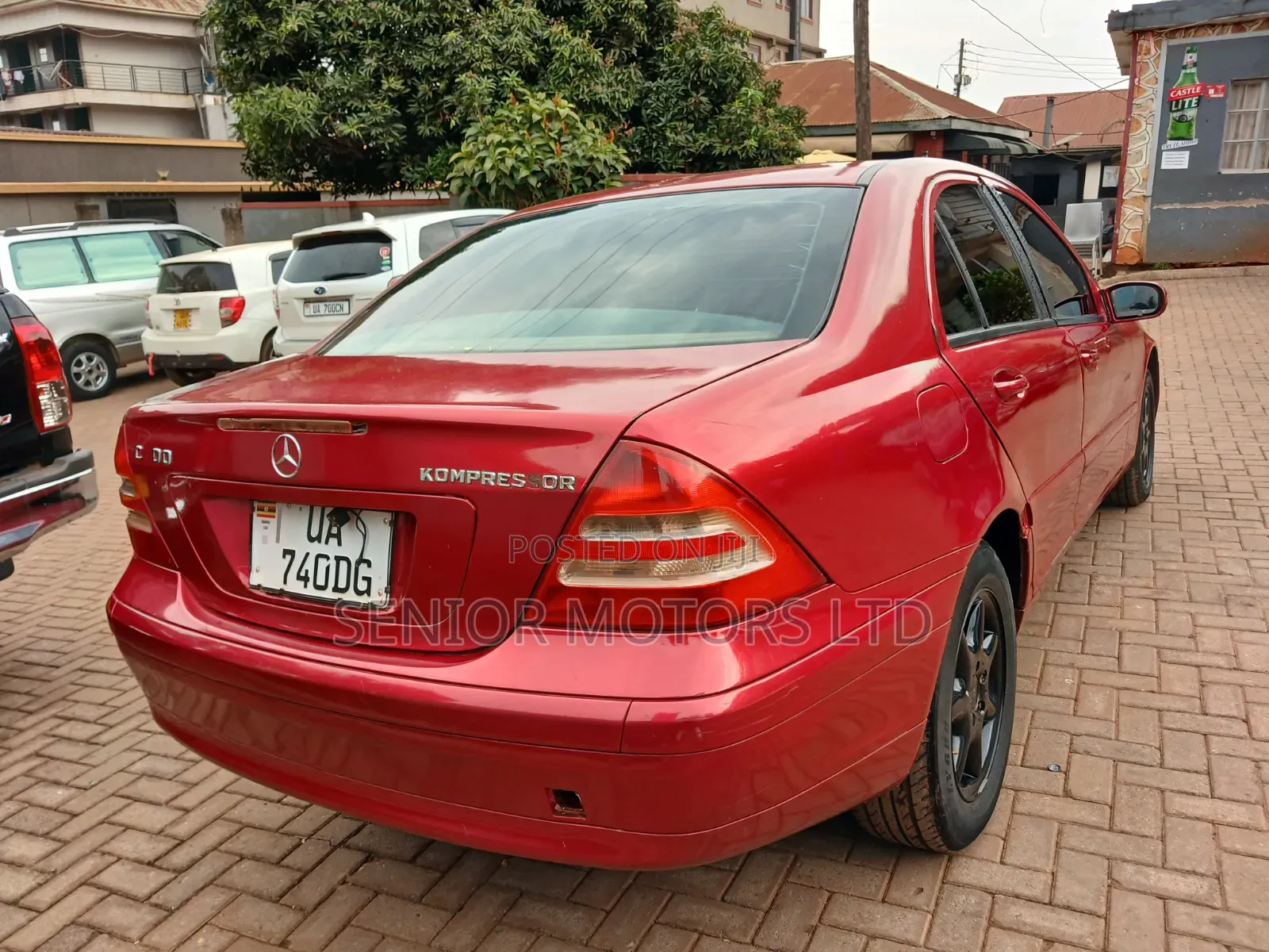 Mercedes-Benz C200 2004 Red