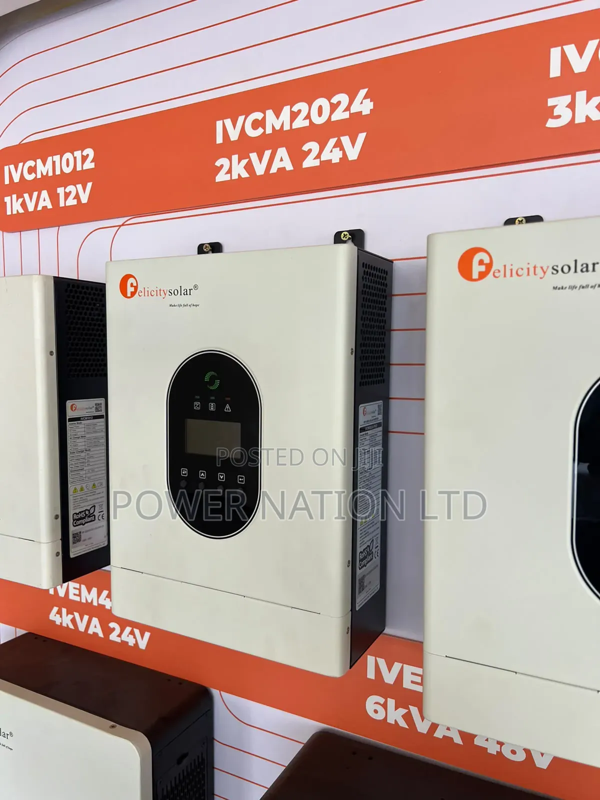 2kva 2000w Manpower Felicity Hybrid Inverter