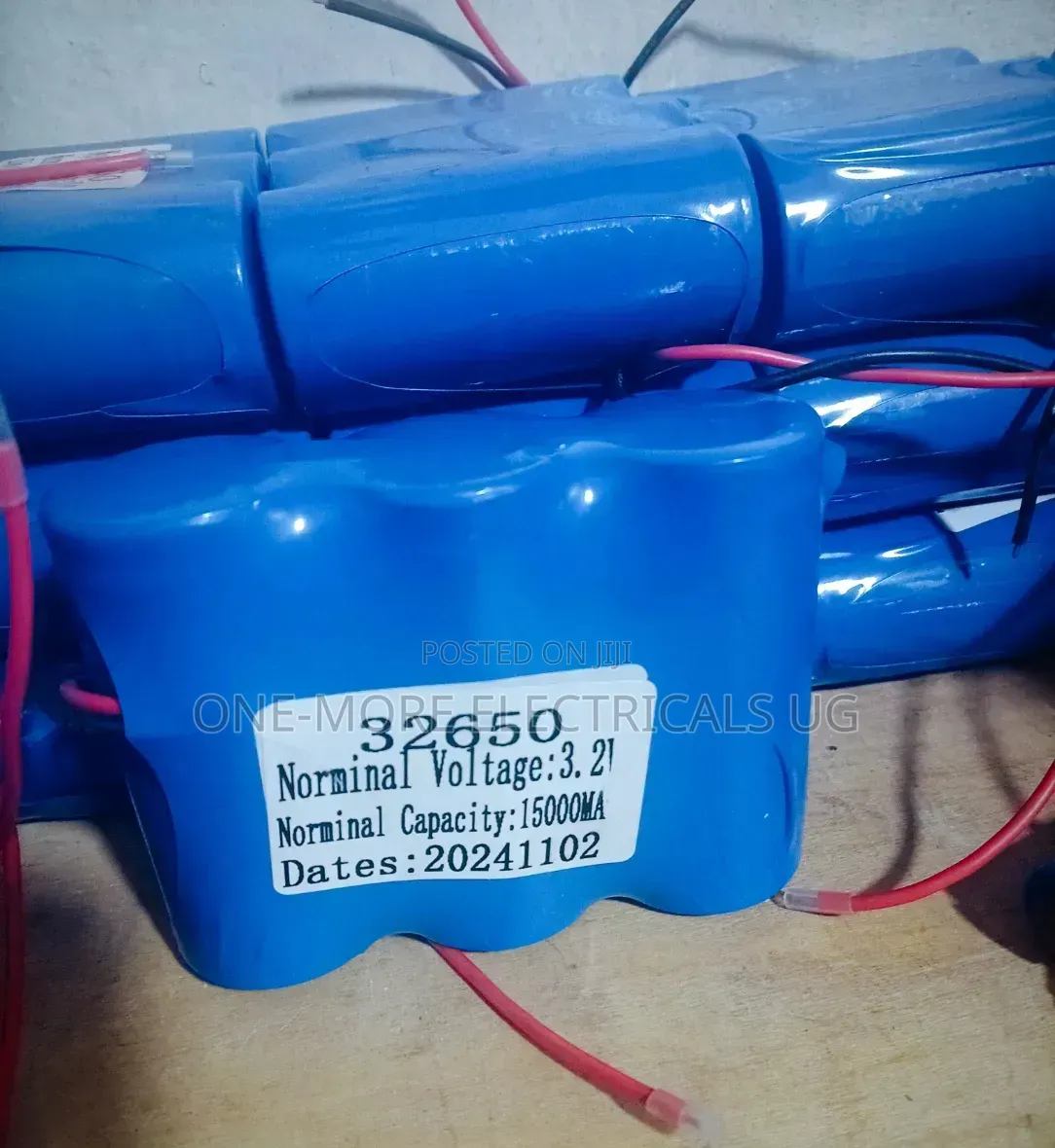 Lithium Batteries for Solar Lights 15000MA /3.2volts