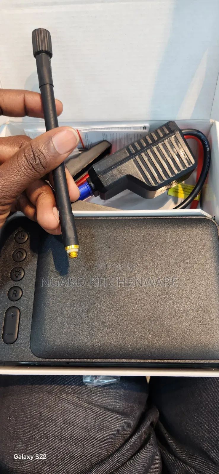 In-1 Portable Car Battery Jump Starter .
