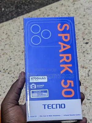 New Tecno Spark 50 128 GB Bronze