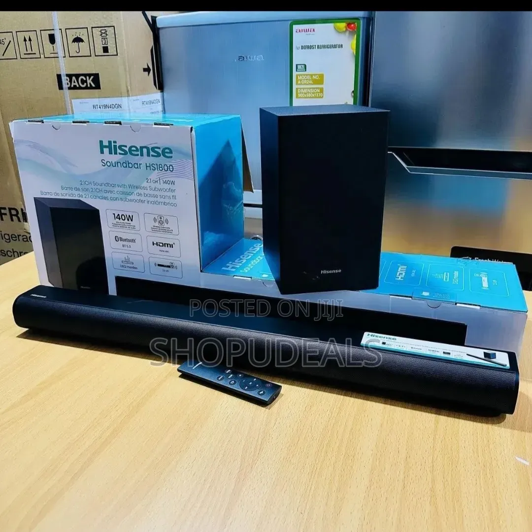 Hisense HS1800 Is a 2.1-Channel Wireless Soundbar System