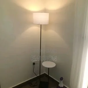 Mettalic Floor Lamps With Shelves
