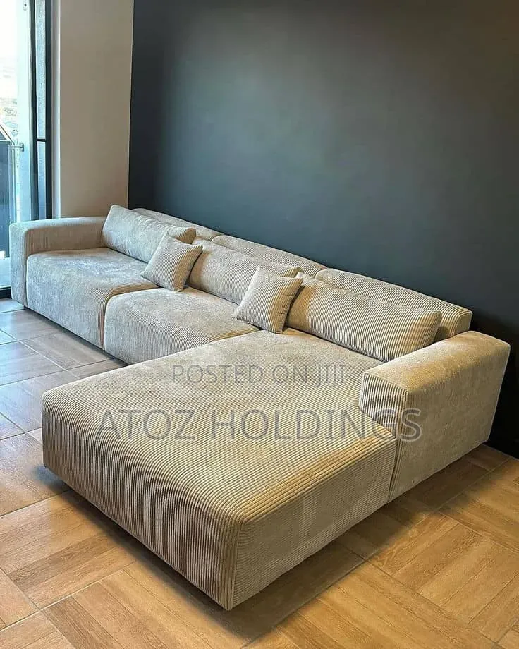 Sofas/4 Seaters L Sofa Set Couches in Any Colour/Material 1,400,000/-