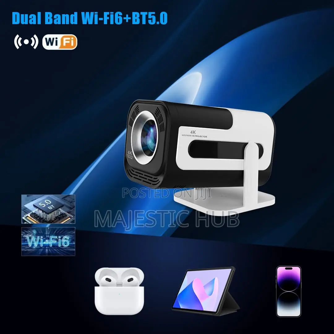 JY320 Android 13 Smart Projector, , 300 ANSI, Auto Keystone