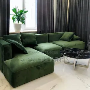Sofas/4 Seaters Mini L Sofa Sets in Any Colour From 1,200,000/-