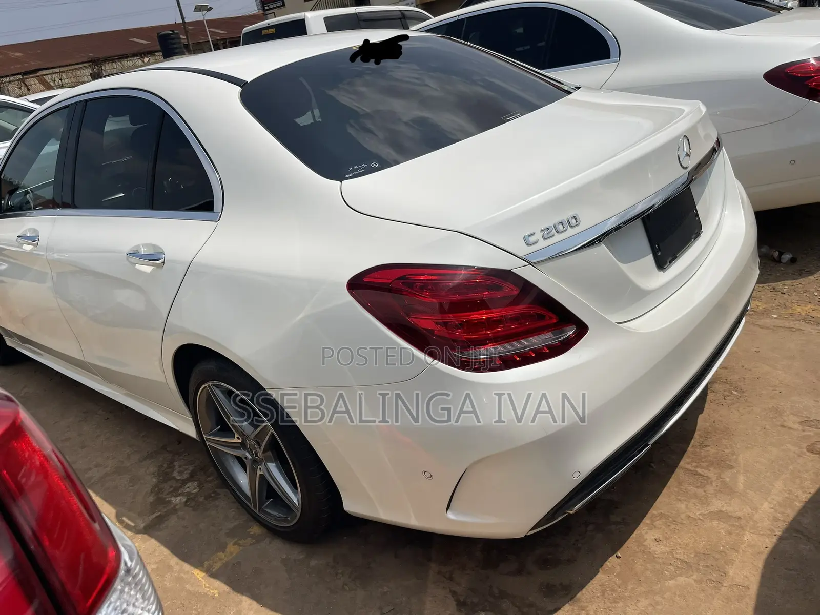 Mercedes-Benz C200 2017 White